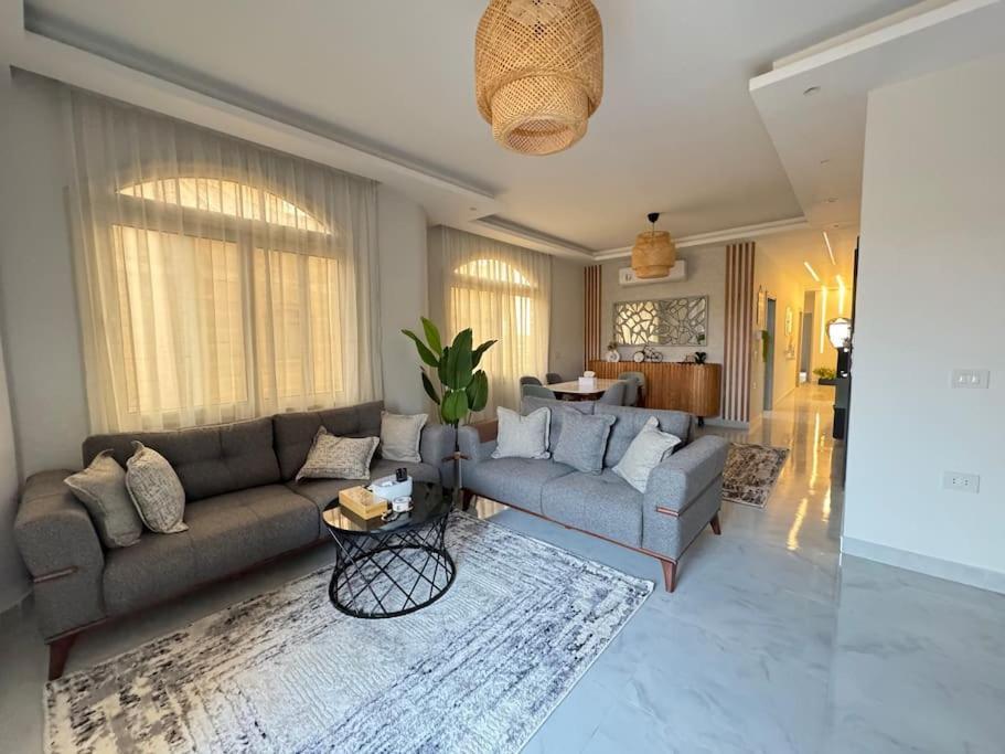 Luxury 3Br Apartment West Somid, Giza 6th of October City Kültér fotó